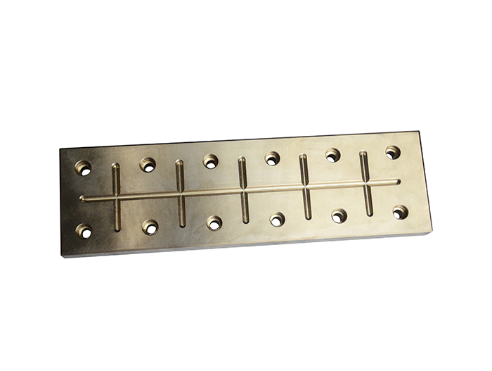 Aluminum bronze guide plate